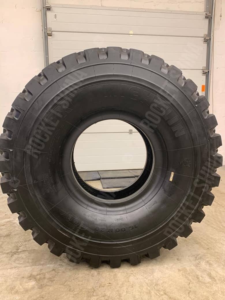 Truck 16.00R20 Michelin XZL used with wear from 2 to 10%